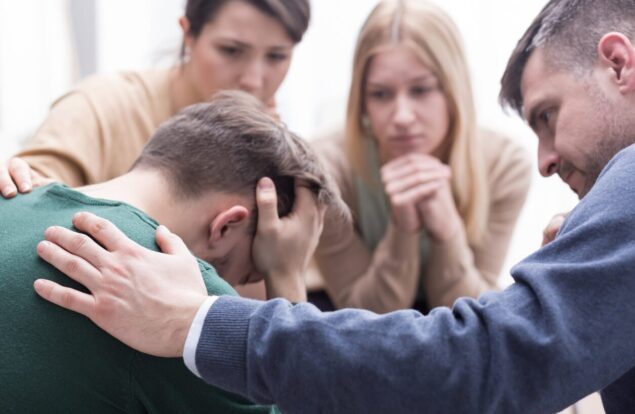 men seeking counseling